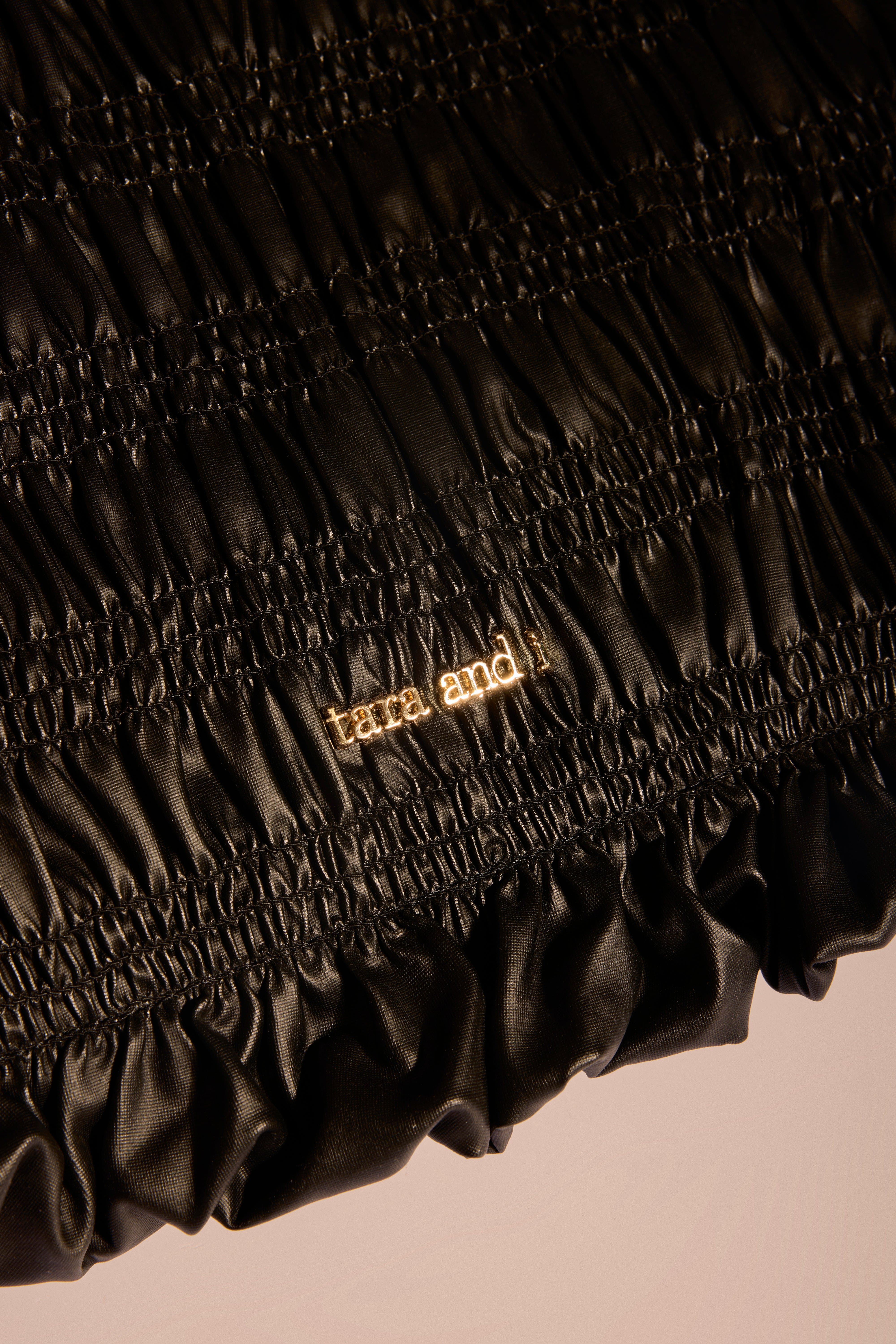 Black Drift Oversized Wristlet