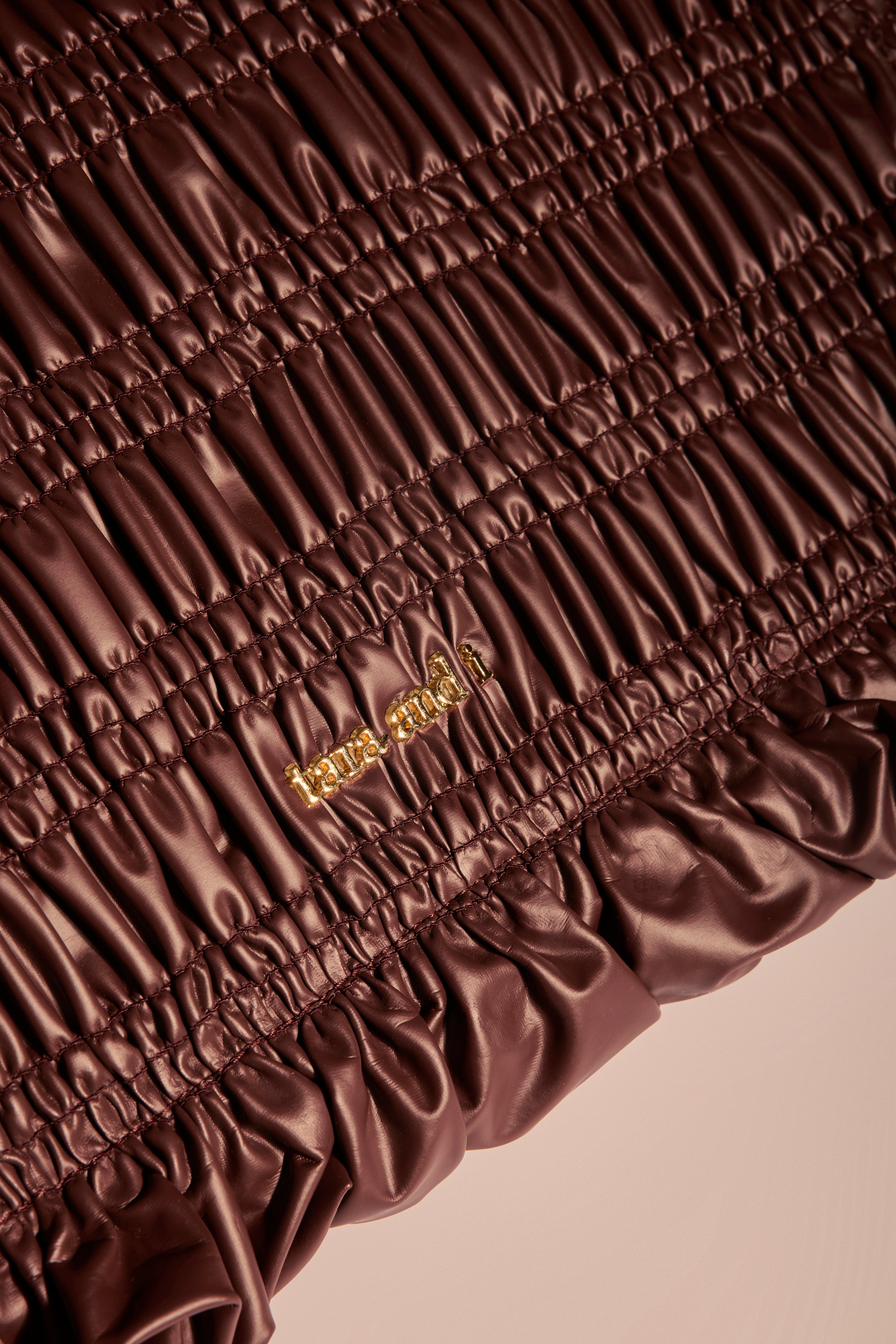 Mocha Drift Oversized Wristlet