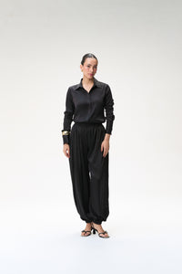 Black Silk Shirt