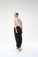 Ivory Embellished Corset Top