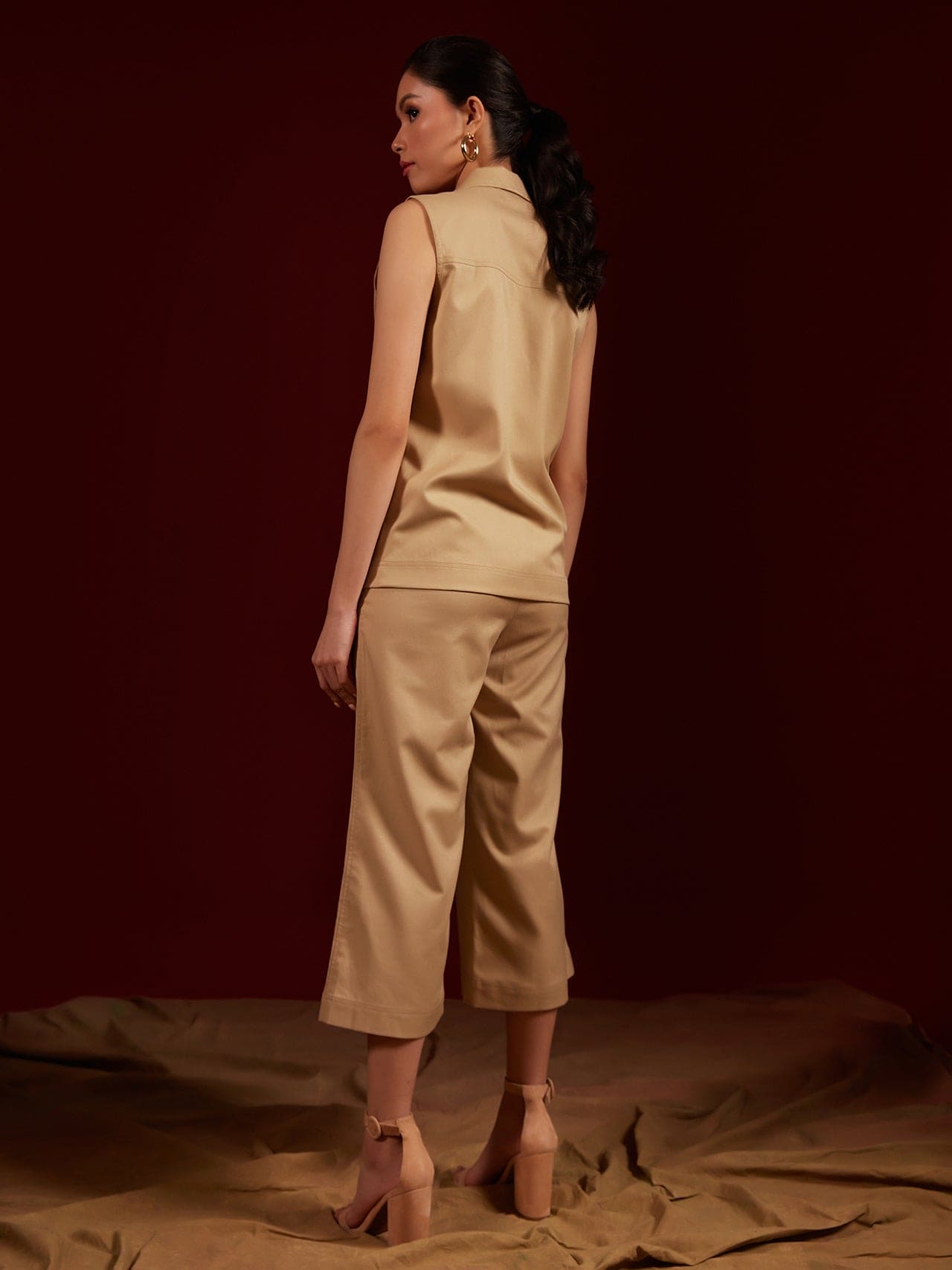 Tan Goucho Pants