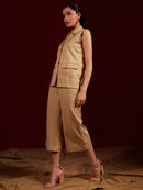 Tan Goucho Pants