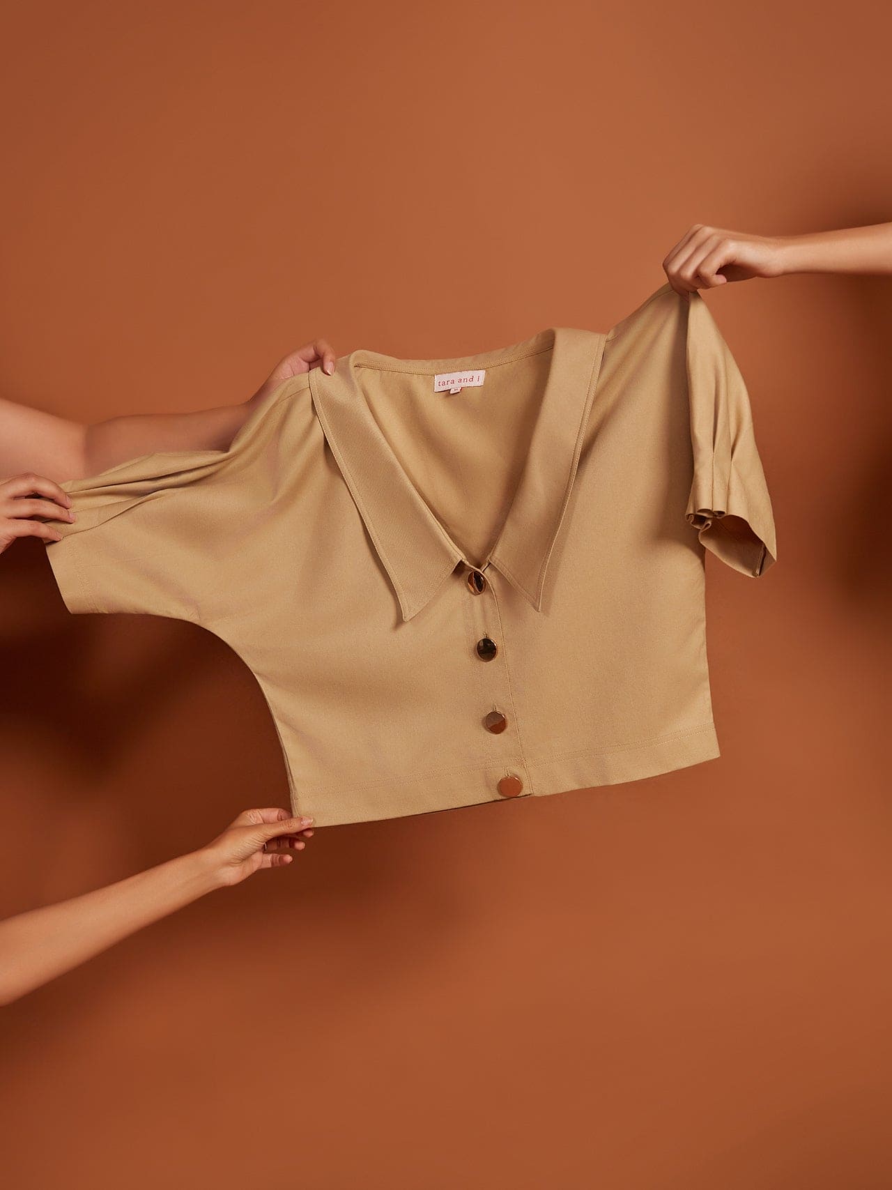 Tan Chelsea Collar Bolero