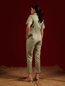 Mint Double Pocket Jumpsuit