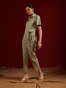 Mint Double Pocket Jumpsuit