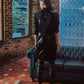 Lamé Trench Dress