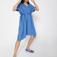 Azure Blue Kaftan Dress
