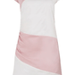 Ruched Giza Cotton Color Block Dress